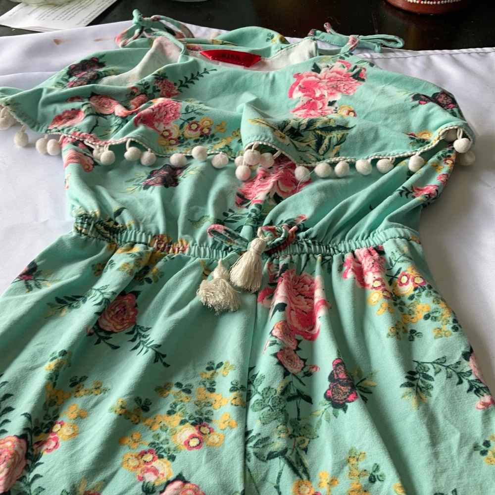 1st kiss girls romper